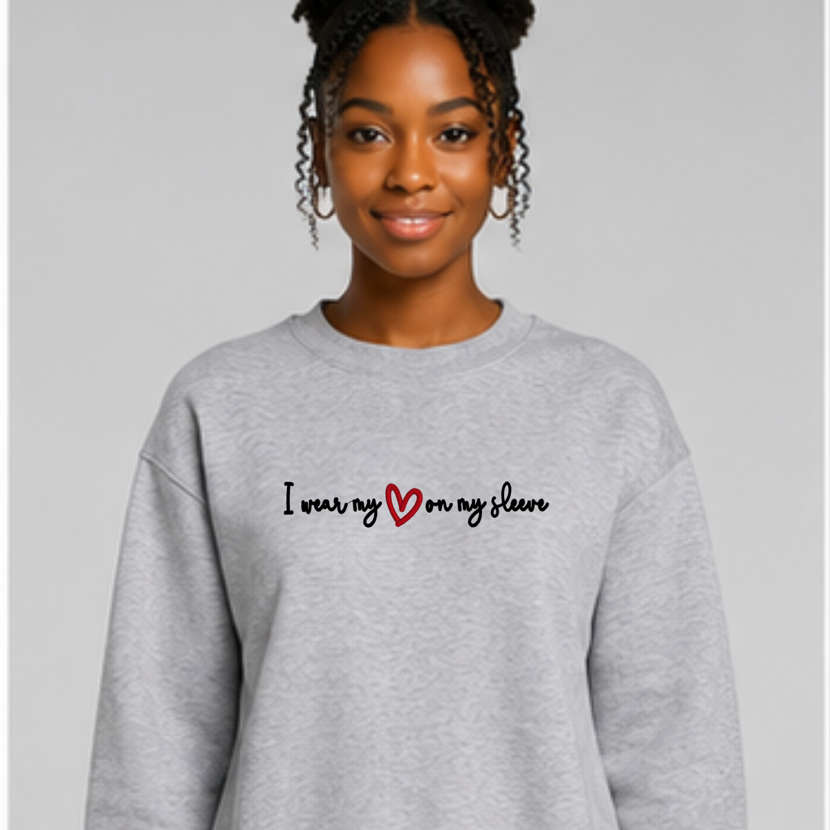 Heart on Sleeve Sweatshirt