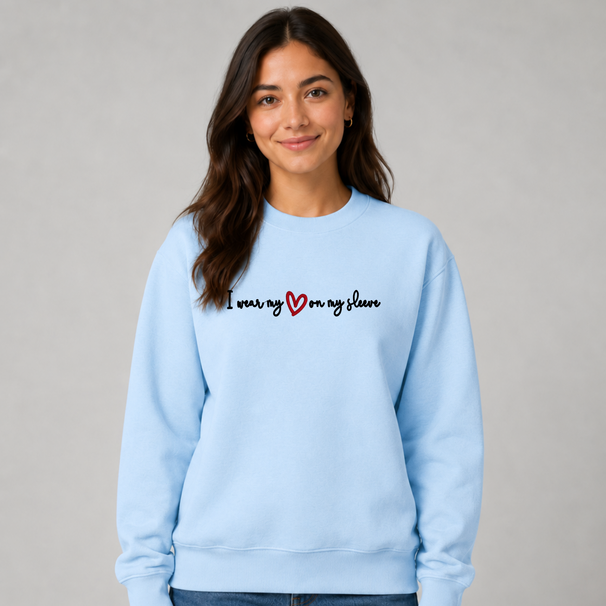 Heart on Sleeve Sweatshirt