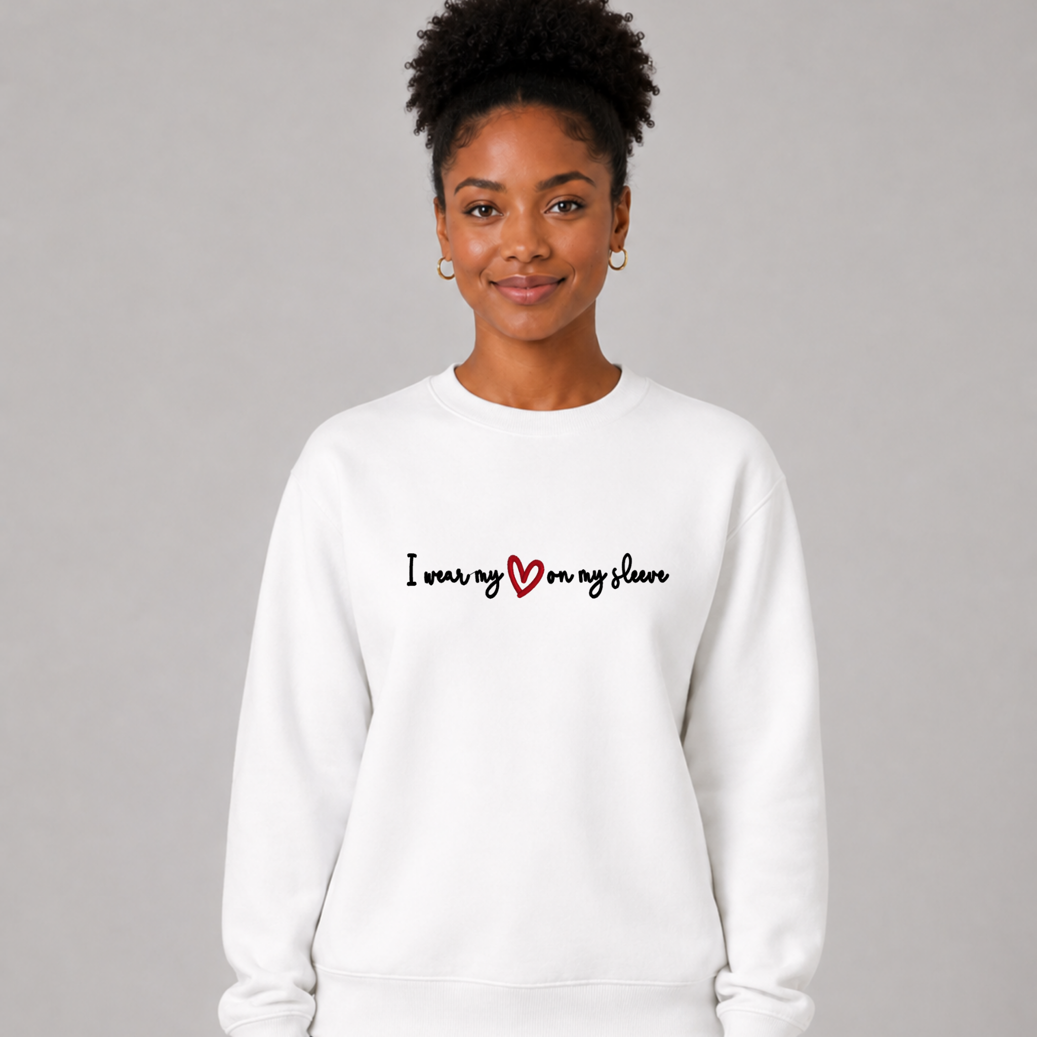 Heart on Sleeve Sweatshirt