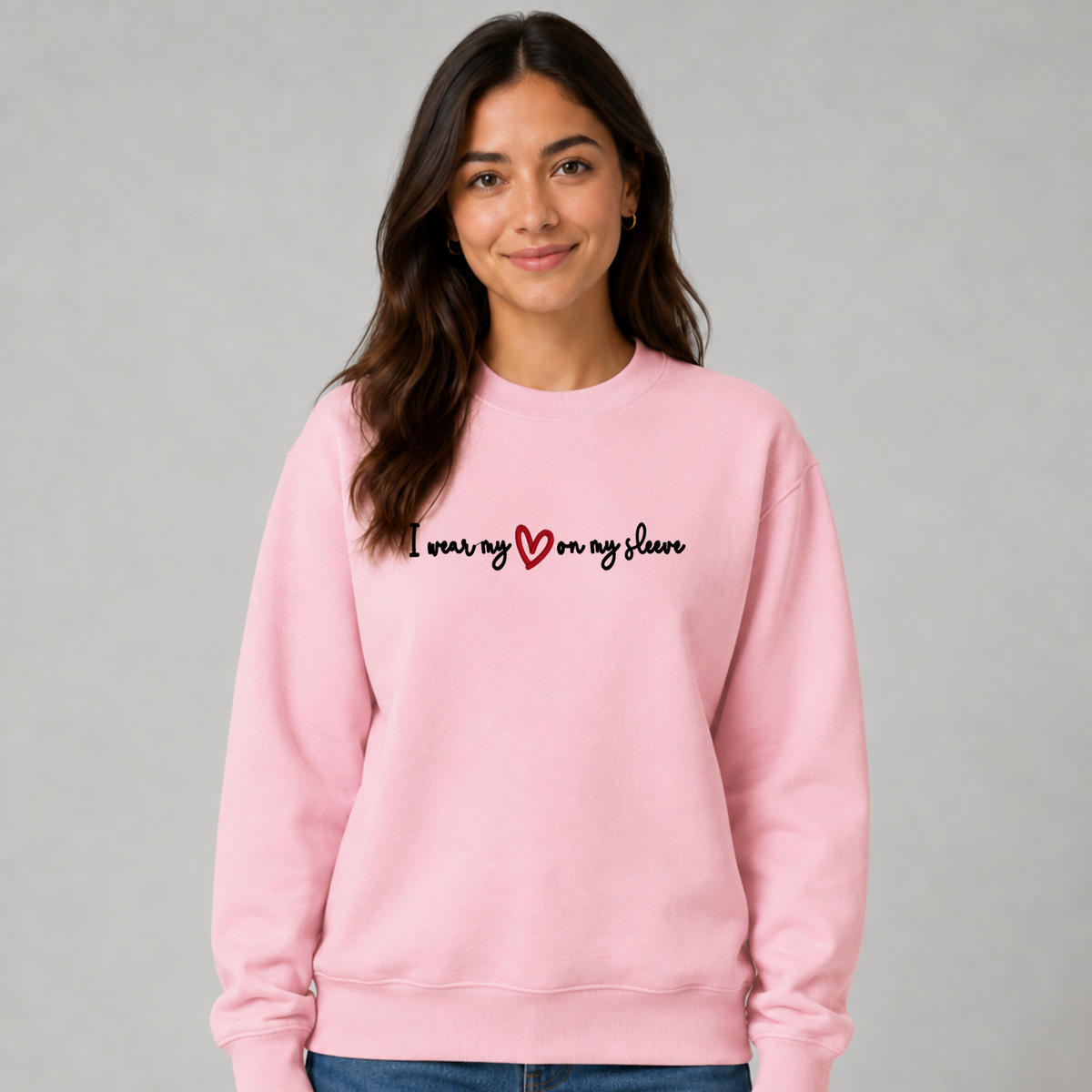 Heart on Sleeve Sweatshirt