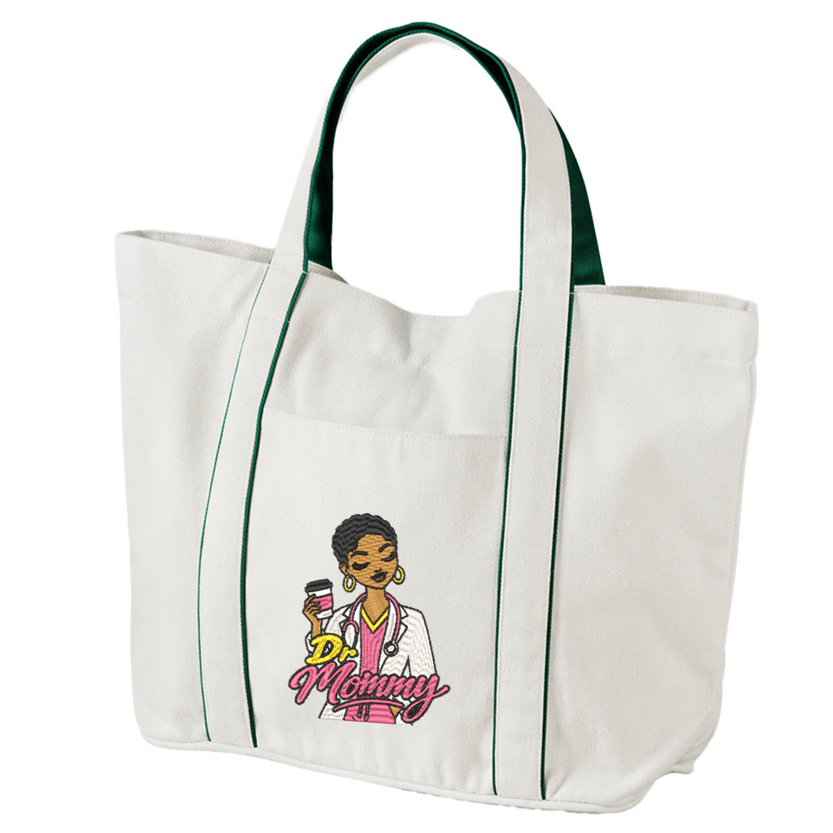 Dr Mommy Courtside Medium Tote Bag