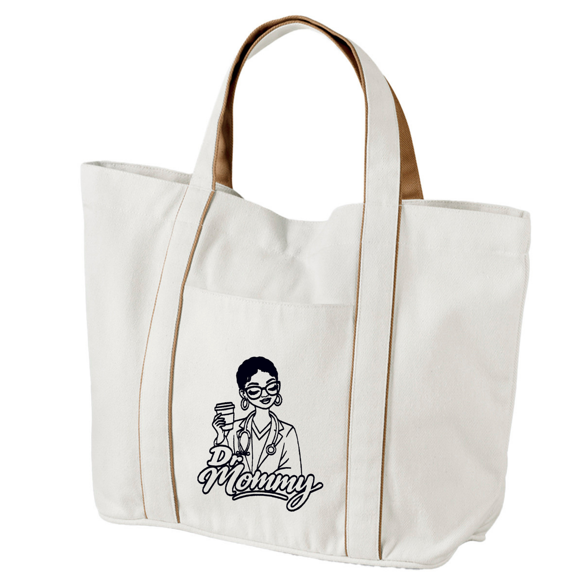 Dr Mommy Courtside Medium Tote Bag